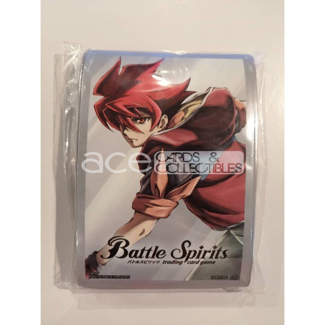 Battle Spirits Sleeve Collection Saga Brave &quot;Grey&quot;-Bandai-Ace Cards &amp; Collectibles