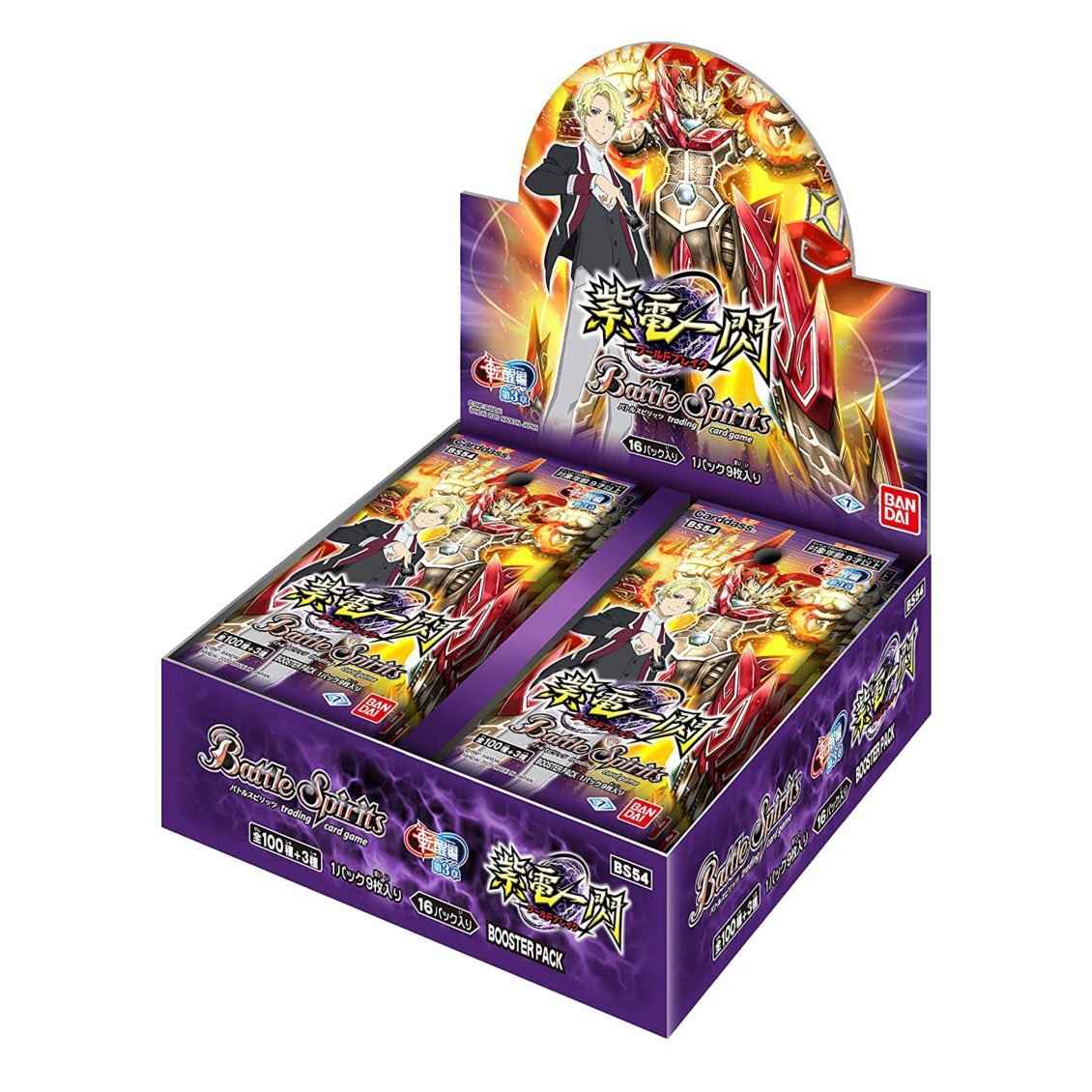 Battle Spirits The Rebirth Saga Vol 3 World Break [BS54]-Booster Box (16packs)-Bandai-Ace Cards &amp; Collectibles