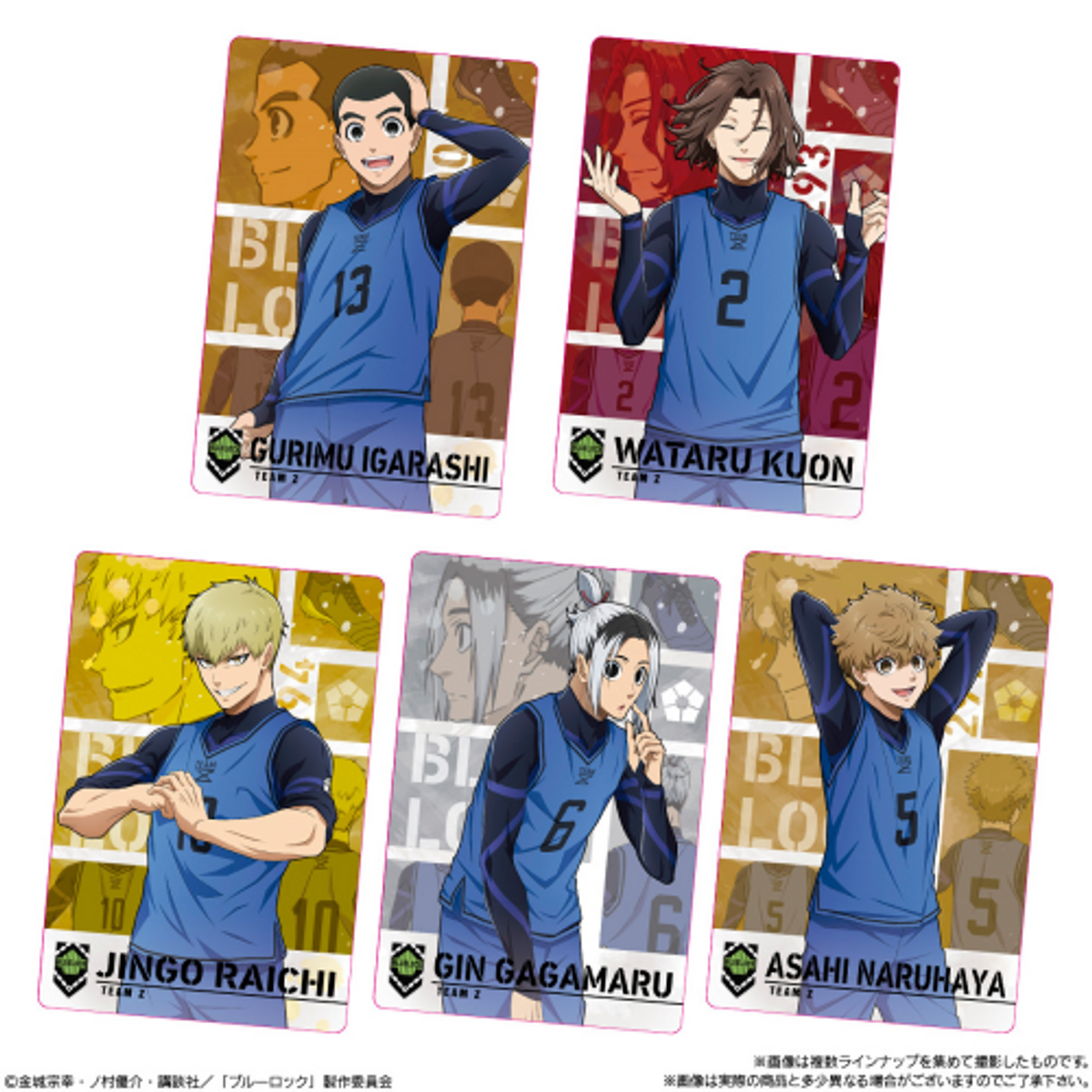 Blue Lock Metallic Card Collection Wafer-Single Pack (Random)-Bandai-Ace Cards &amp; Collectibles