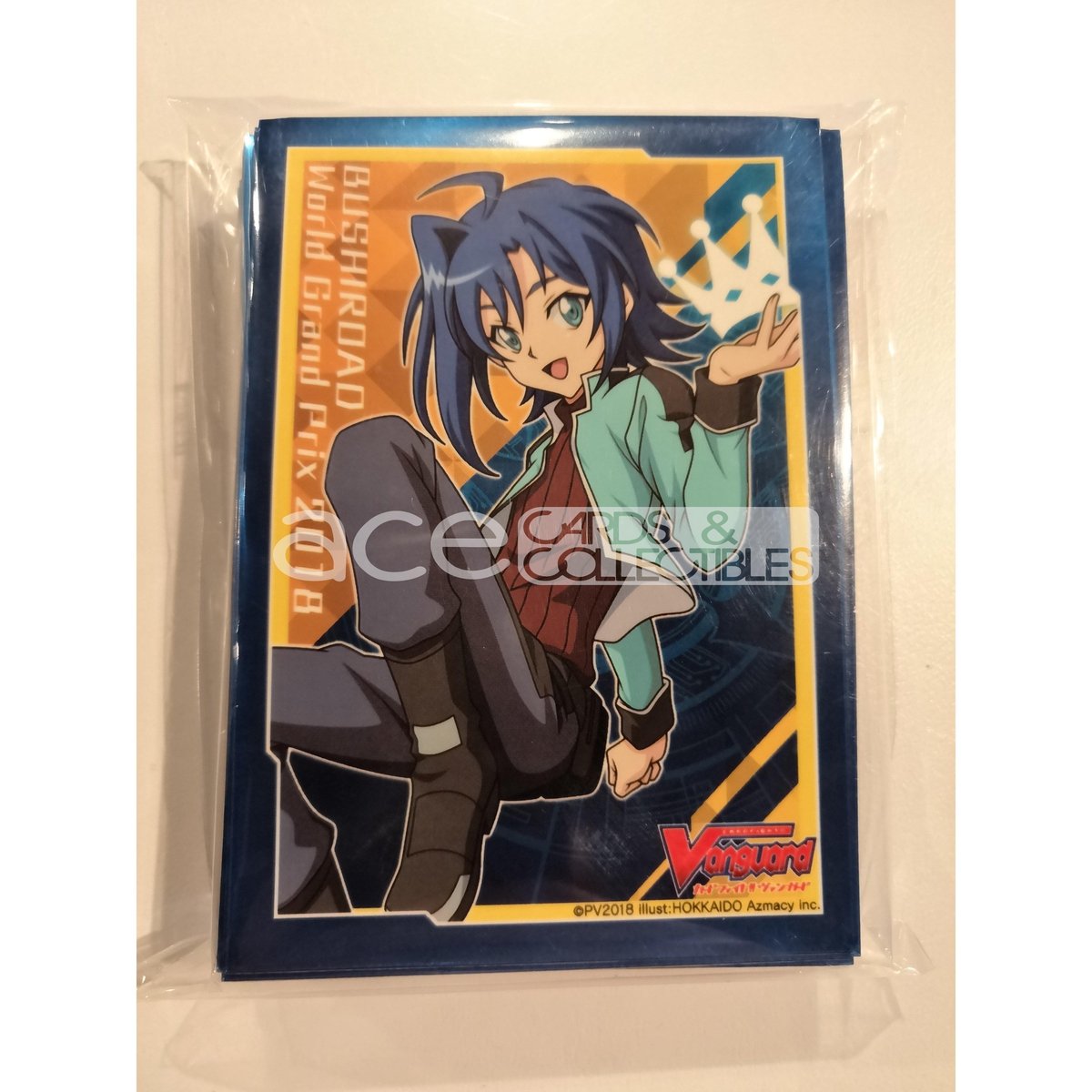 CardFight Vanguard Sleeve Collection Mini Event Exclusive (Aichi Sendou WGP 2018)-Bandai-Ace Cards &amp; Collectibles