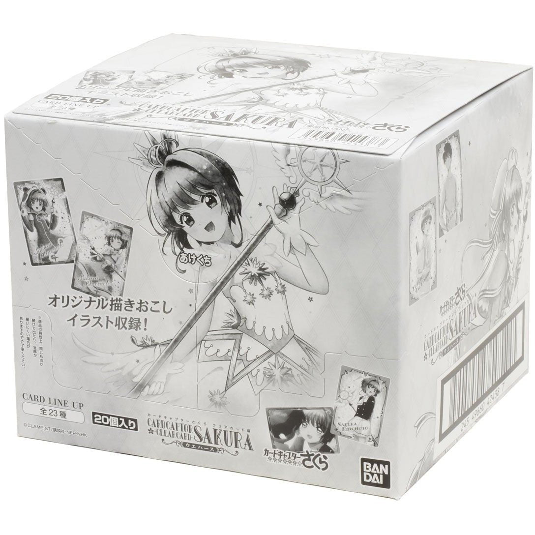 Cardcaptor Sakura Clear Card Wafers-Whole Box (20packs)-Bandai-Ace Cards &amp; Collectibles
