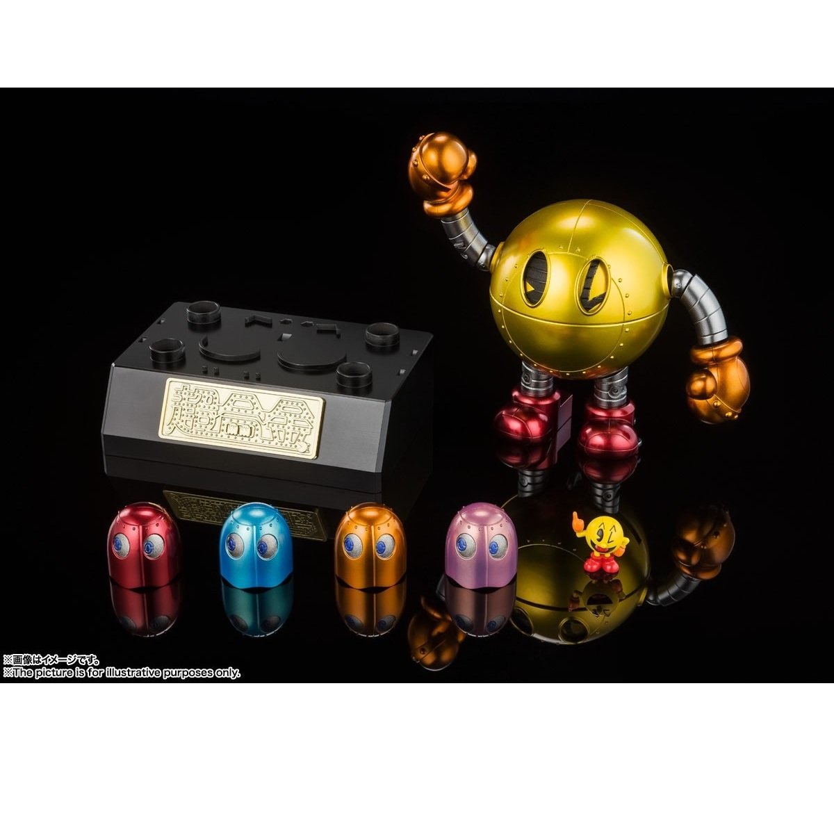 Chogokin Pac-Man (Completed)-Bandai-Ace Cards & Collectibles