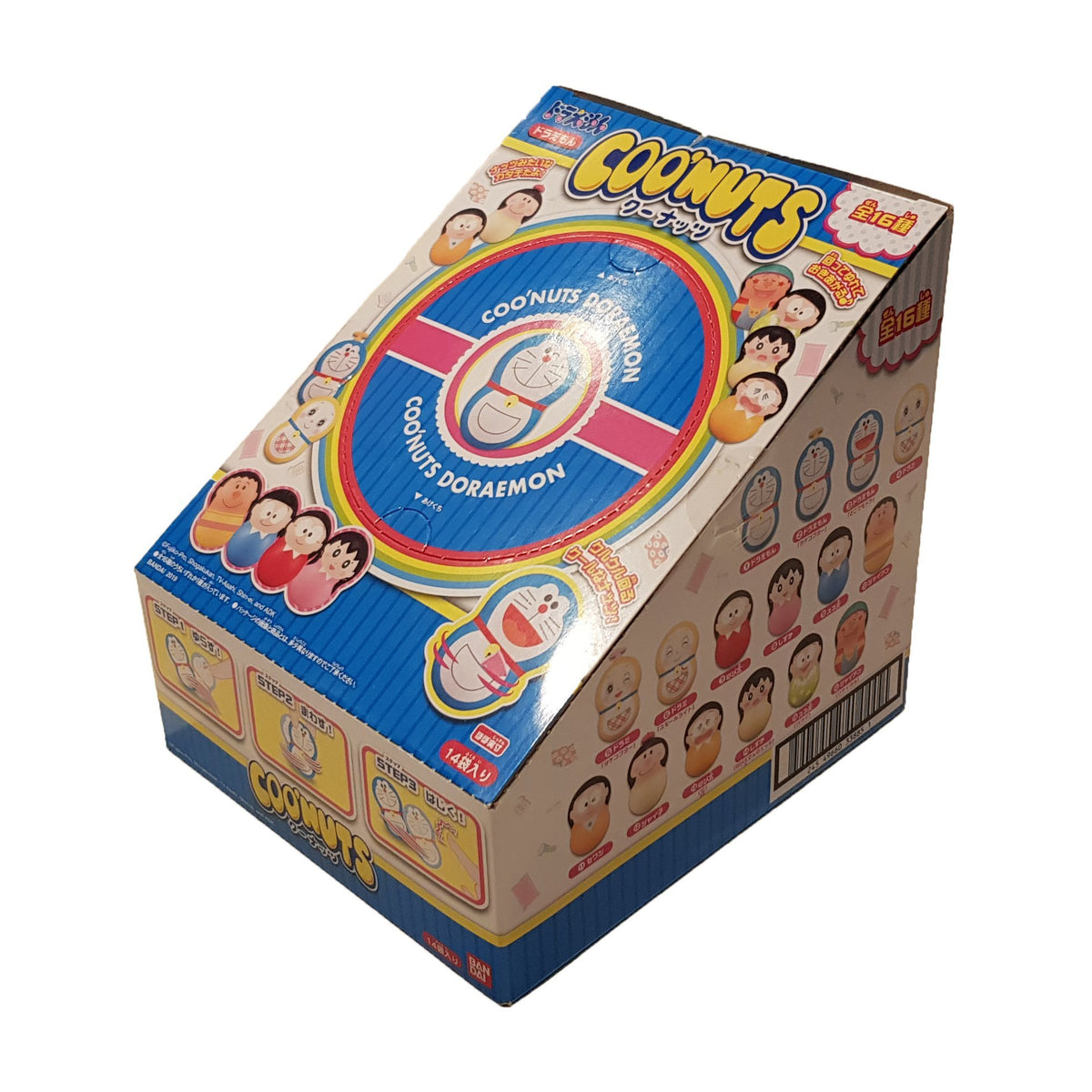 Coo&#39;Nuts Doraemon-Display Box (Set of 14packs)-Bandai-Ace Cards &amp; Collectibles