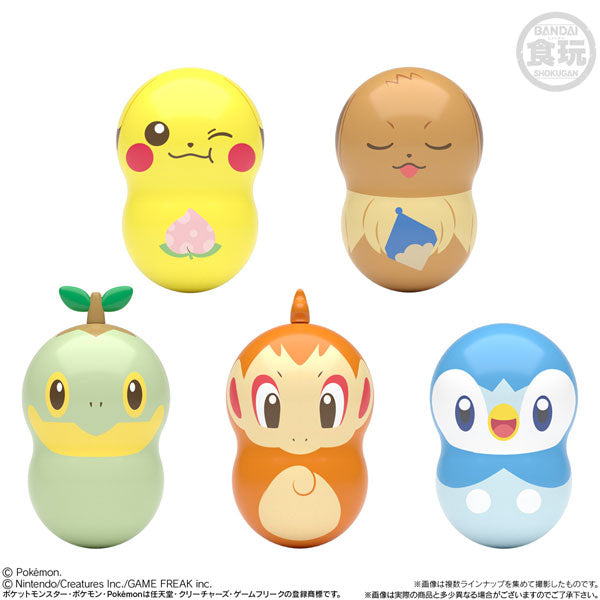 Coo'Nuts Pokémon 6-Single Pack (Random)-Bandai-Ace Cards & Collectibles