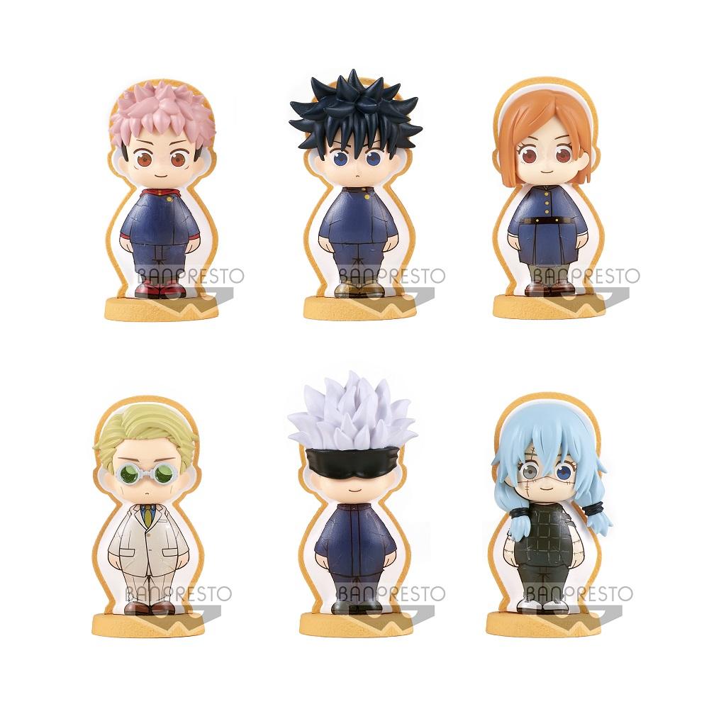 Cookie Decolle Jujutsu Kaisen Vol. 1-Complete Set of 6-Bandai-Ace Cards & Collectibles