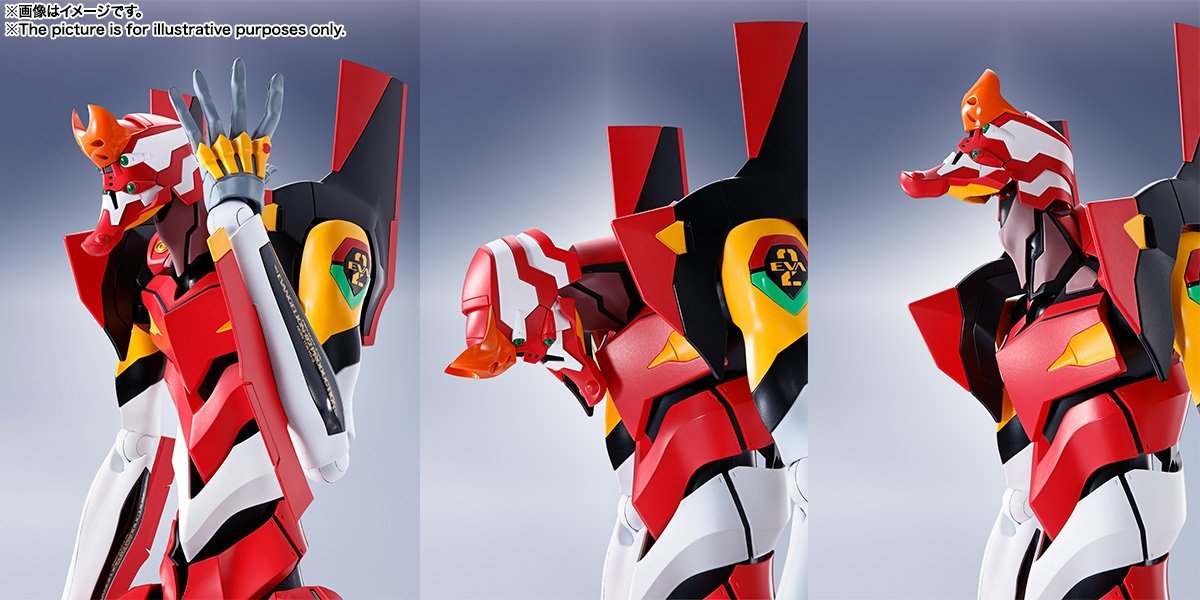 DYNACTION Multipurpose Humanoid Decisive Weapon Android Evangelion Unit 02-Bandai-Ace Cards &amp; Collectibles