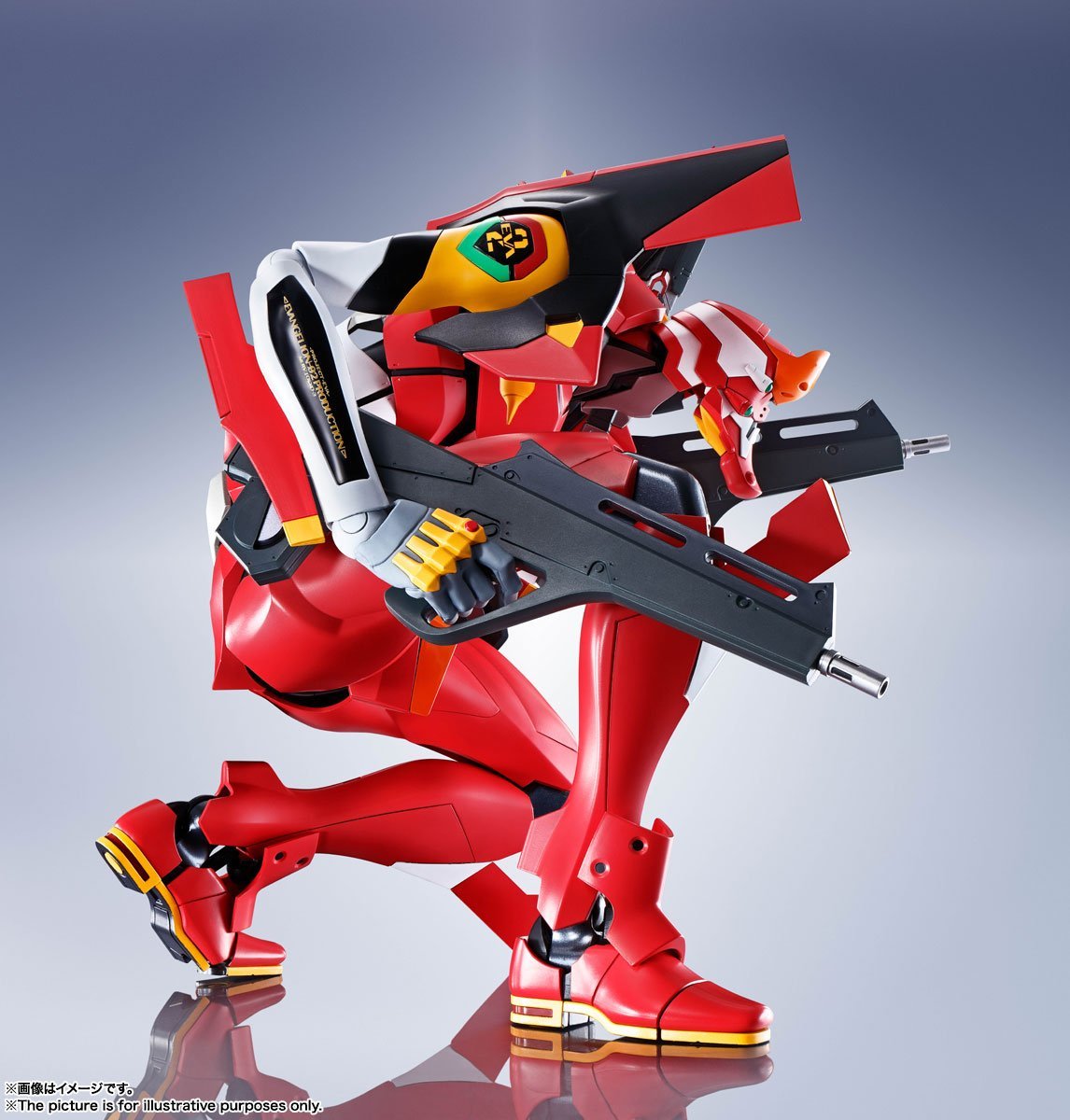 DYNACTION Multipurpose Humanoid Decisive Weapon Android Evangelion Unit 02-Bandai-Ace Cards &amp; Collectibles