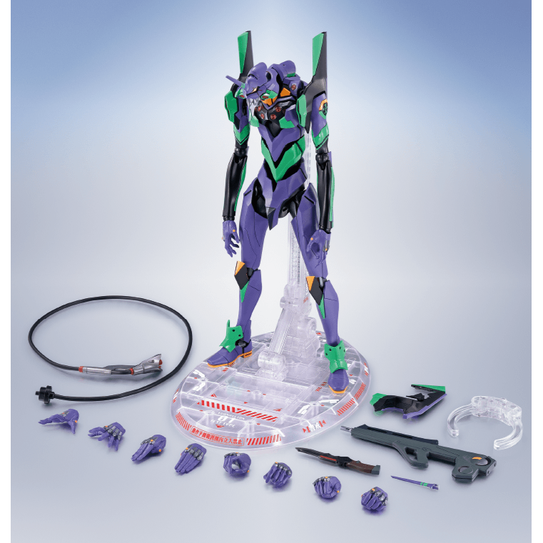 DYNACTION Multipurpose Humanoid Decisive Weapon EVANGELION TEST TYPE-01-Bandai-Ace Cards & Collectibles