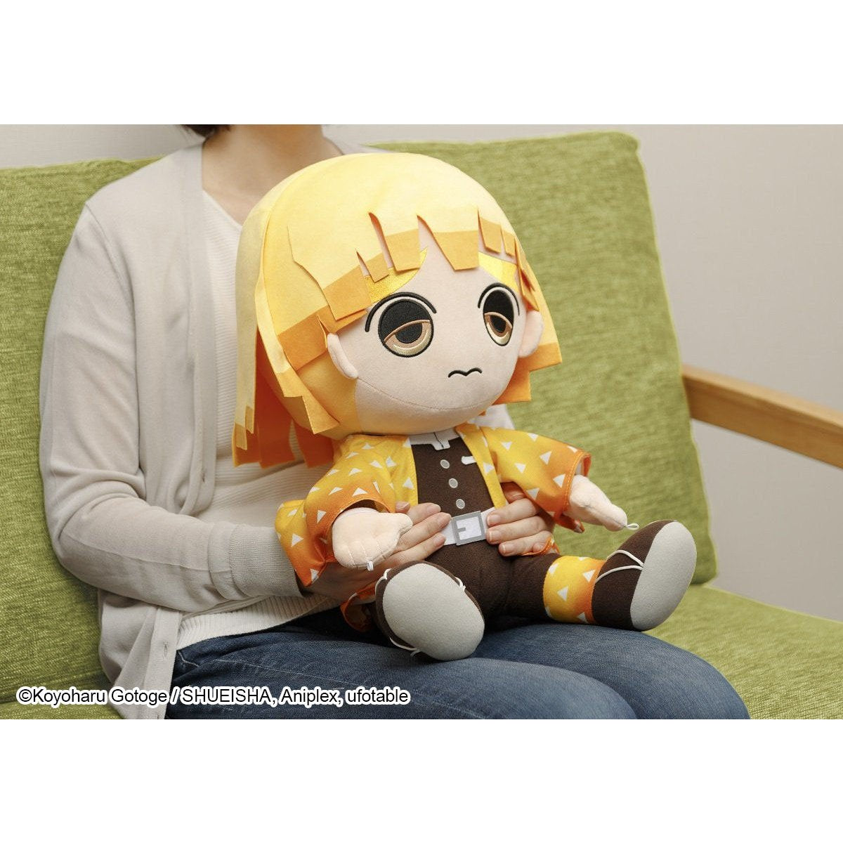 Demon Slayer: Kimetsu No Yaiba PC Cushion (Tanjiro / Zenitsu)-Tanjiro-Bandai-Ace Cards & Collectibles