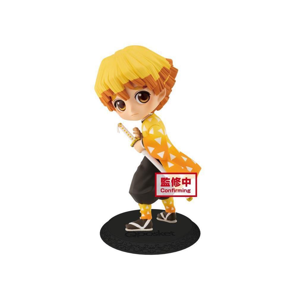 Demon Slayer: Kimetsu No Yaiba Q Posket &quot;Zenitsu Agatsuma&quot; (Ver. A)-Bandai-Ace Cards &amp; Collectibles