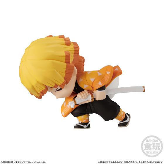 Demon Slayer: Kimetsu no Yaiba Adverge Motion Set-Zenitsu Agatsuma-Bandai-Ace Cards &amp; Collectibles