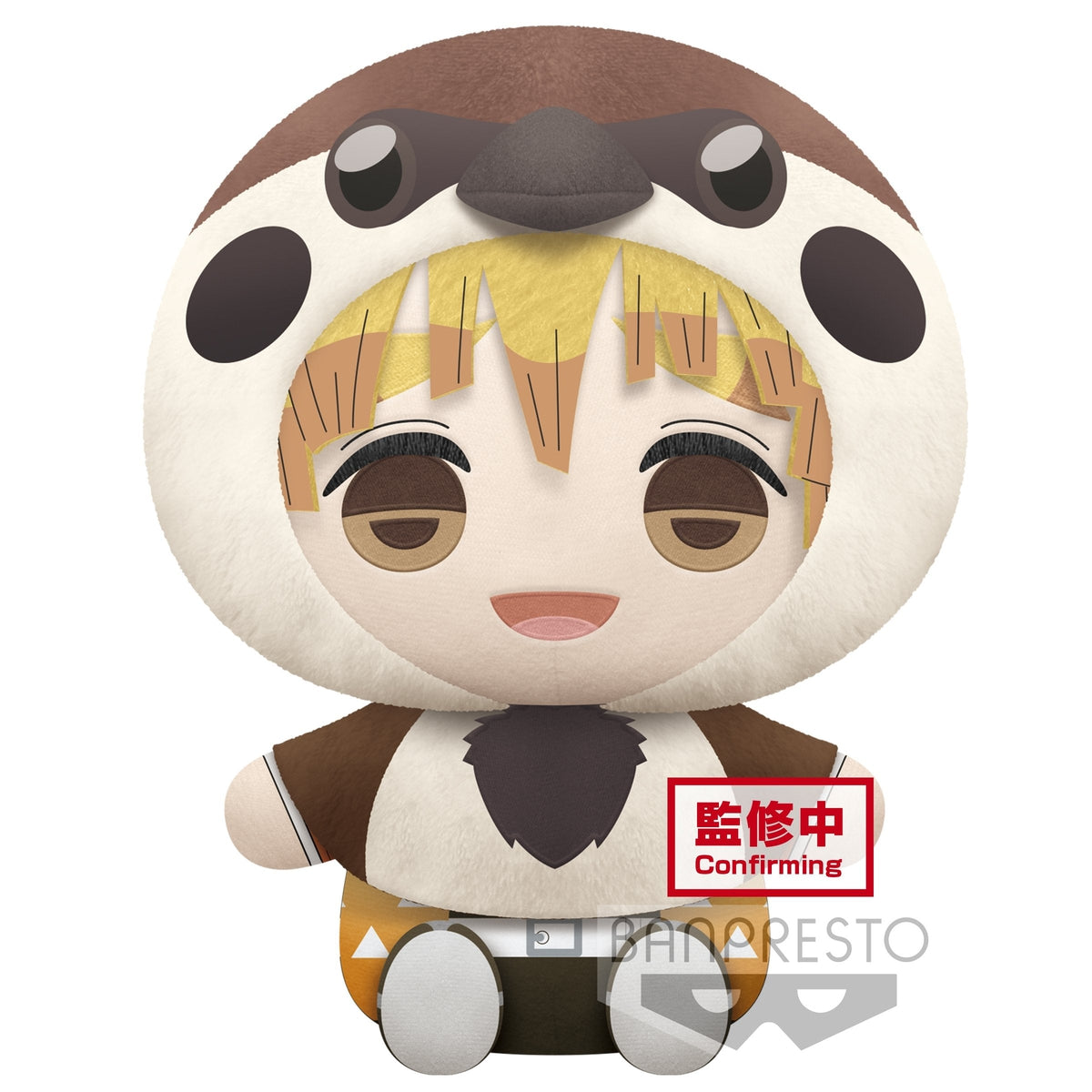 Demon Slayer: Kimetsu no Yaiba Big Plush "Zenitsu" -Chuntaro-Bandai-Ace Cards & Collectibles