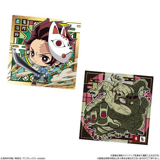 Demon Slayer Kimetsu no Yaiba -Deformed Sticker- Wafer-Single Pack (Random)-Bandai-Ace Cards &amp; Collectibles