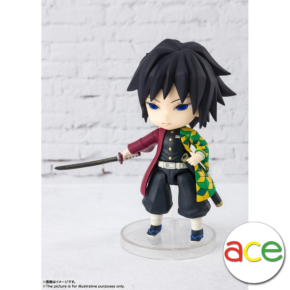 Demon Slayer: Kimetsu no Yaiba -Figuarts Mini- "Giyu Tomioka"-Bandai-Ace Cards & Collectibles