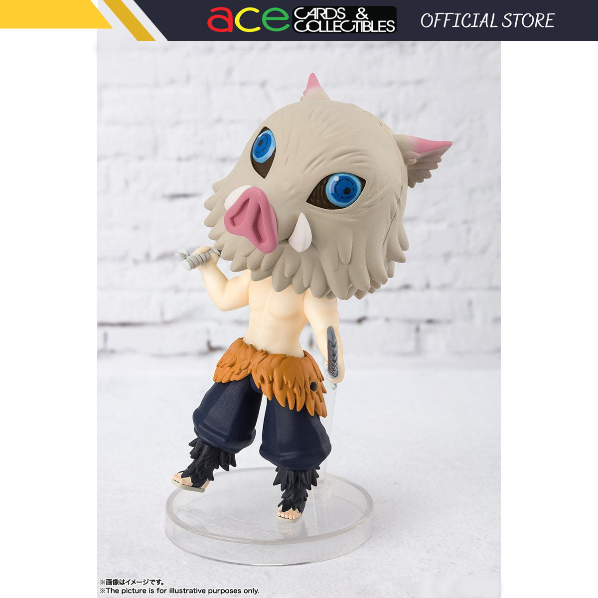 Demon Slayer: Kimetsu no Yaiba -Figuarts Mini- "Inosuke Hashibira"-Bandai-Ace Cards & Collectibles