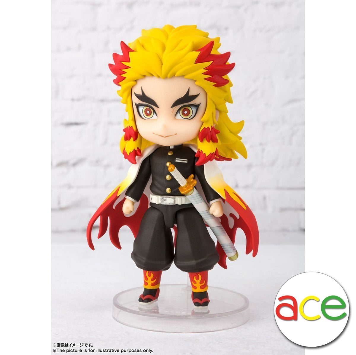 Demon Slayer: Kimetsu no Yaiba -Figuarts Mini- "Rengoku Kyojuro"-Bandai-Ace Cards & Collectibles