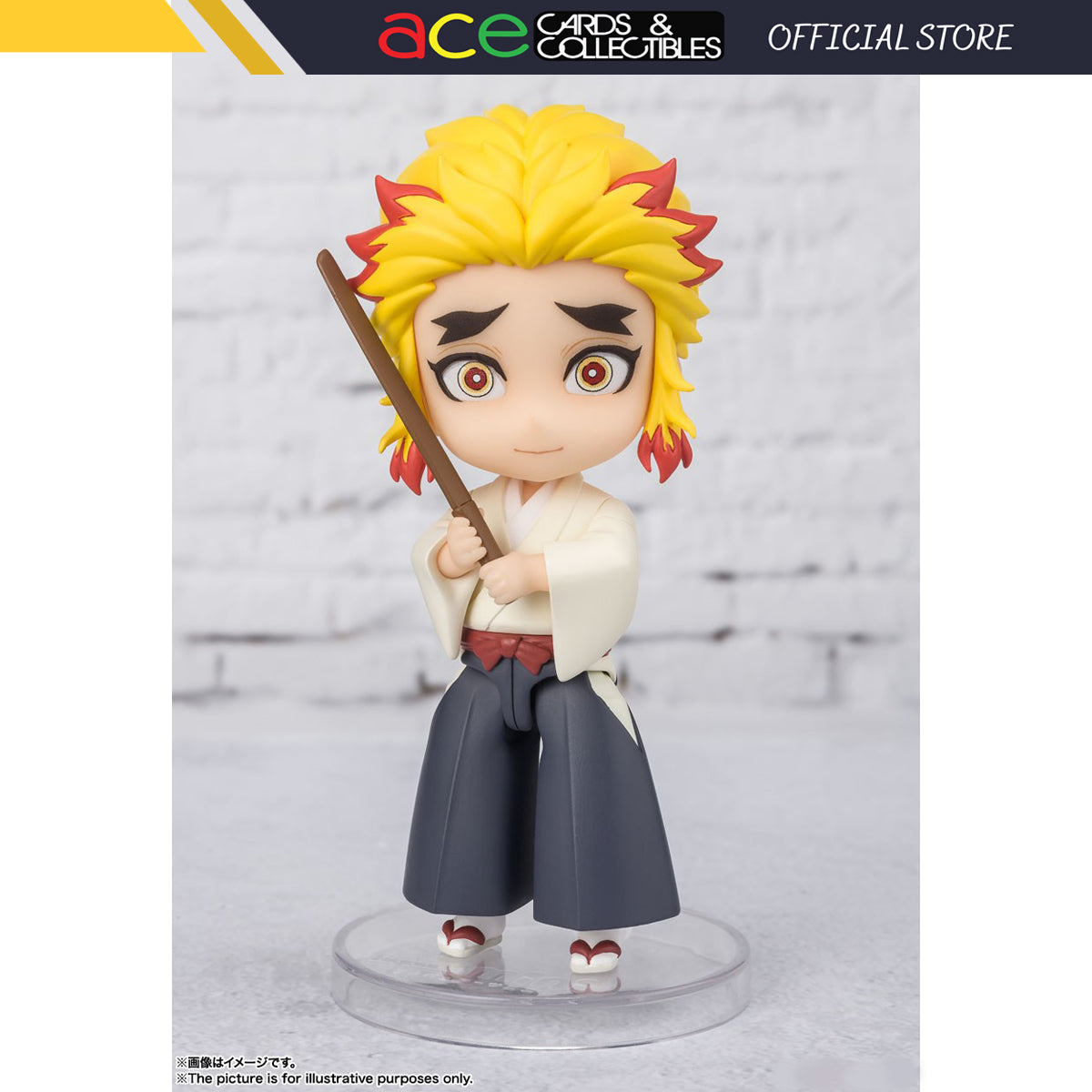 Demon Slayer: Kimetsu no Yaiba -Figuarts Mini- "Senjuro Rengoku"-Bandai-Ace Cards & Collectibles