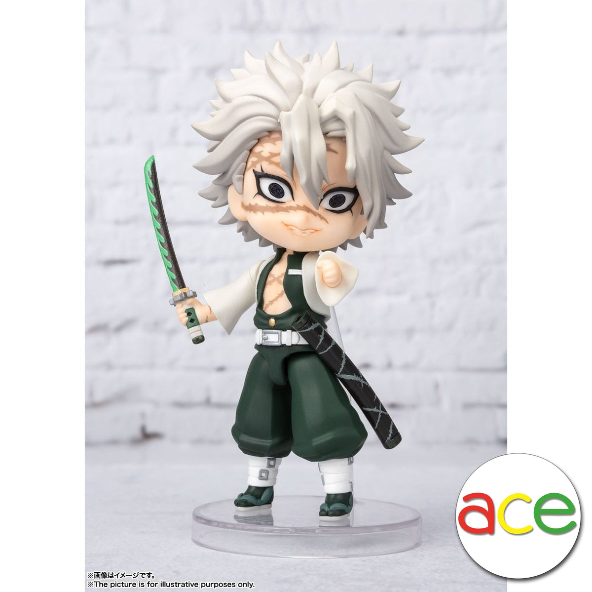 Demon Slayer: Kimetsu no Yaiba -Figuarts Mini- "Shinazugawa Sanemi"-Bandai-Ace Cards & Collectibles