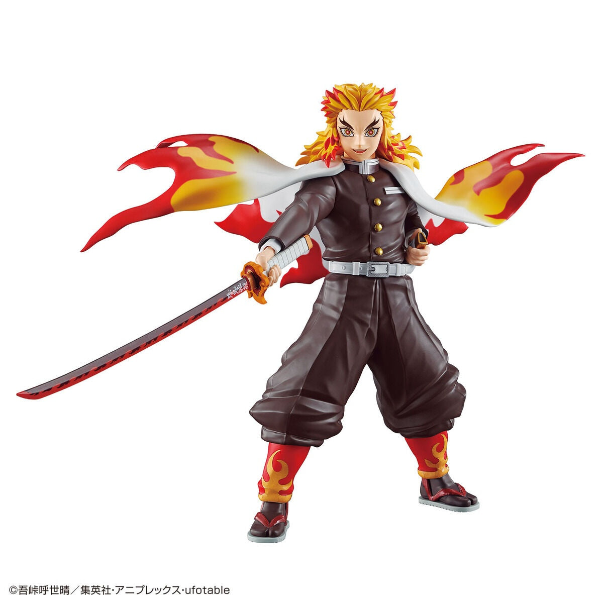 Demon Slayer: Kimetsu no Yaiba Plastic Model Kit "Kyojuro Rengoku"-Bandai-Ace Cards & Collectibles