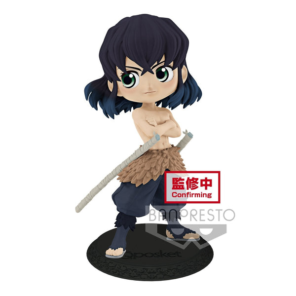 Demon Slayer: Kimetsu no Yaiba Q Posket "Inosuke Hashibira" (Ver. A)-Bandai-Ace Cards & Collectibles