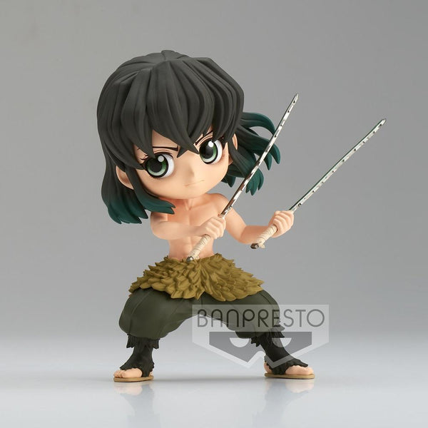 Demon Slayer: Kimetsu no Yaiba Q Posket "Inosuke Hashibira" Vol. 12 (Ver. B)-Bandai-Ace Cards & Collectibles