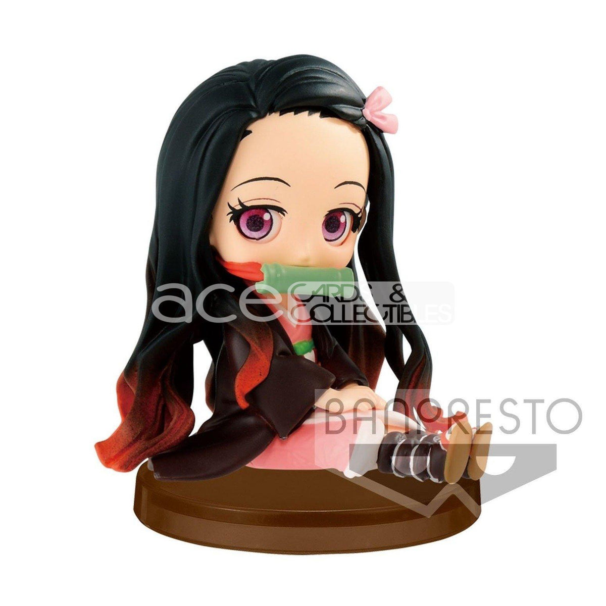 Demon Slayer: Kimetsu no Yaiba Q Posket Petit Vol 1 Nezuko Kamado-Bandai-Ace Cards &amp; Collectibles