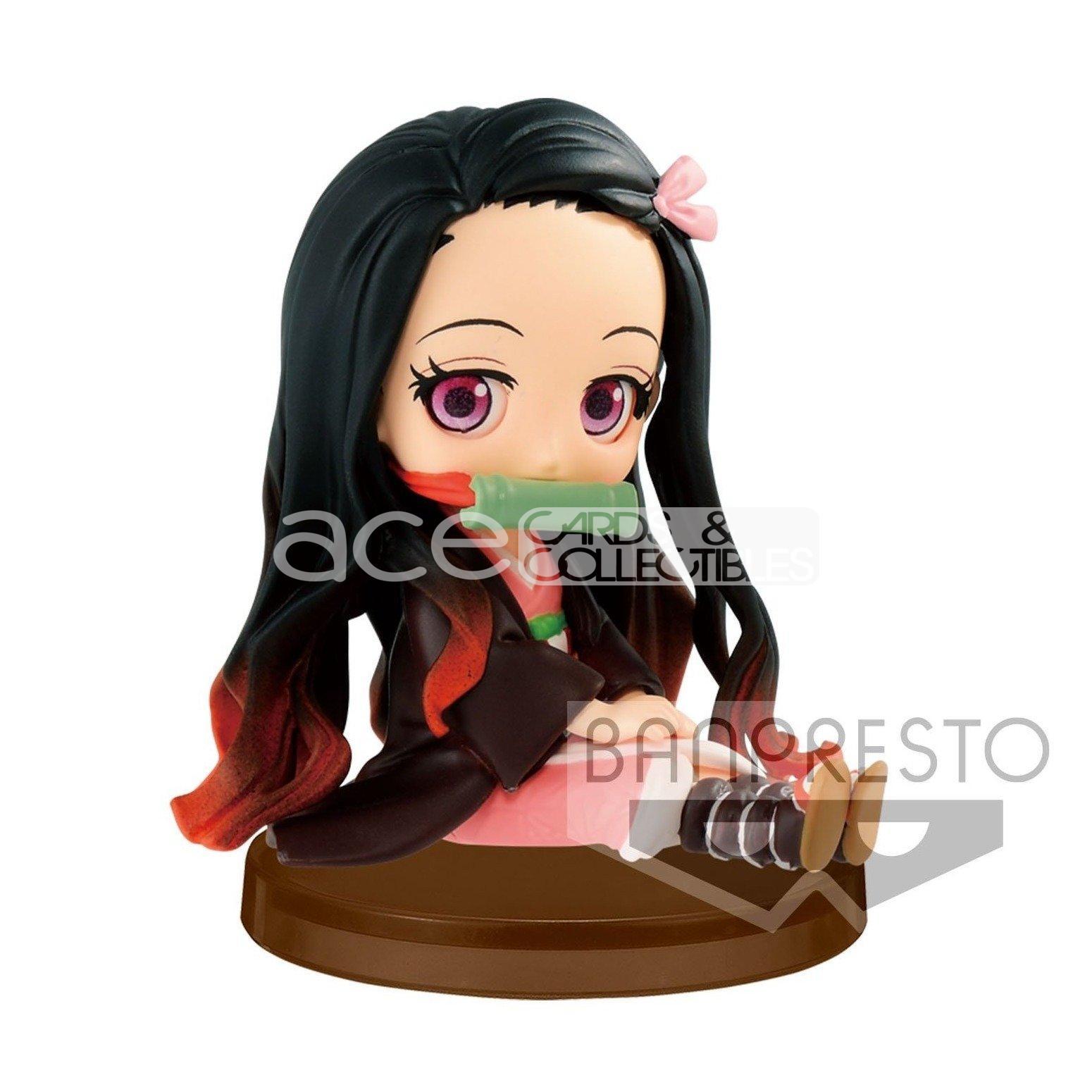 Demon Slayer: Kimetsu no Yaiba Q Posket Petit Vol 1 Nezuko Kamado-Bandai-Ace Cards & Collectibles