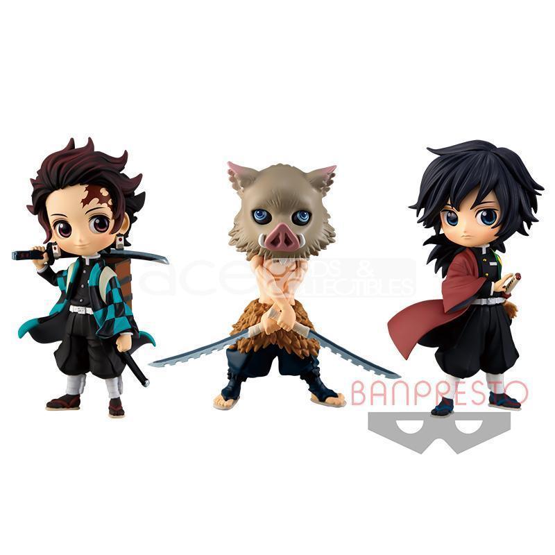 Demon Slayer: Kimetsu no Yaiba Q Posket Petit Vol 2 &quot;Inosuke Hashibira&quot;-Bandai-Ace Cards &amp; Collectibles