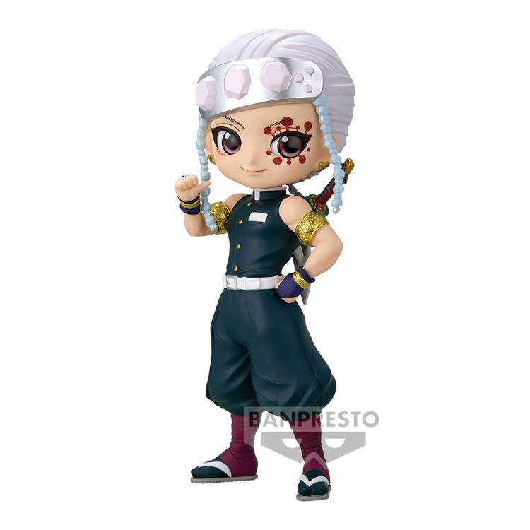 Demon Slayer: Kimetsu no Yaiba Q Posket "Tengen Uzui" (Ver. A)-Bandai-Ace Cards & Collectibles