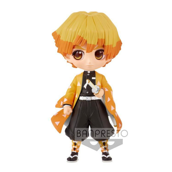 Demon Slayer: Kimetsu no Yaiba Q Posket "Zenitsu Agatsuma" (Ver. A)-Bandai-Ace Cards & Collectibles