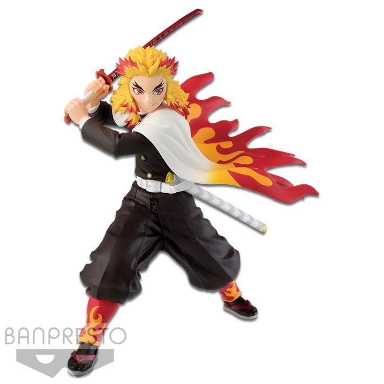 Demon Slayer: Kimetsu no Yaiba Vibration Stars "Kyojuro Rengoku" (Ver. B) (Reissue)-Bandai-Ace Cards & Collectibles
