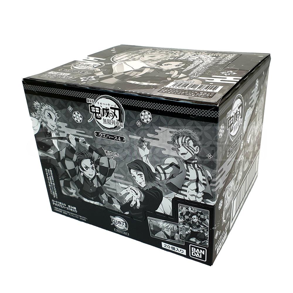 Demon Slayer Kimetsu no Yaiba Wafer Ver.4-Whole Box (20packs)-Bandai-Ace Cards &amp; Collectibles