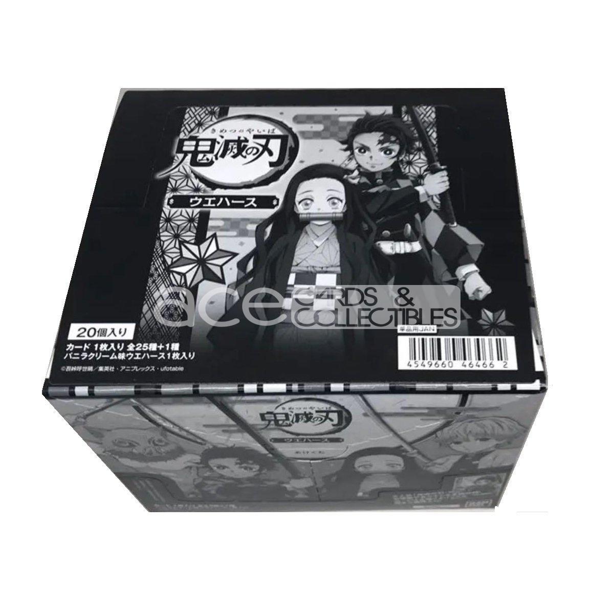 Demon Slayer Kimetsu no Yaiba Wafer-Whole Box (20packs)-Bandai-Ace Cards &amp; Collectibles