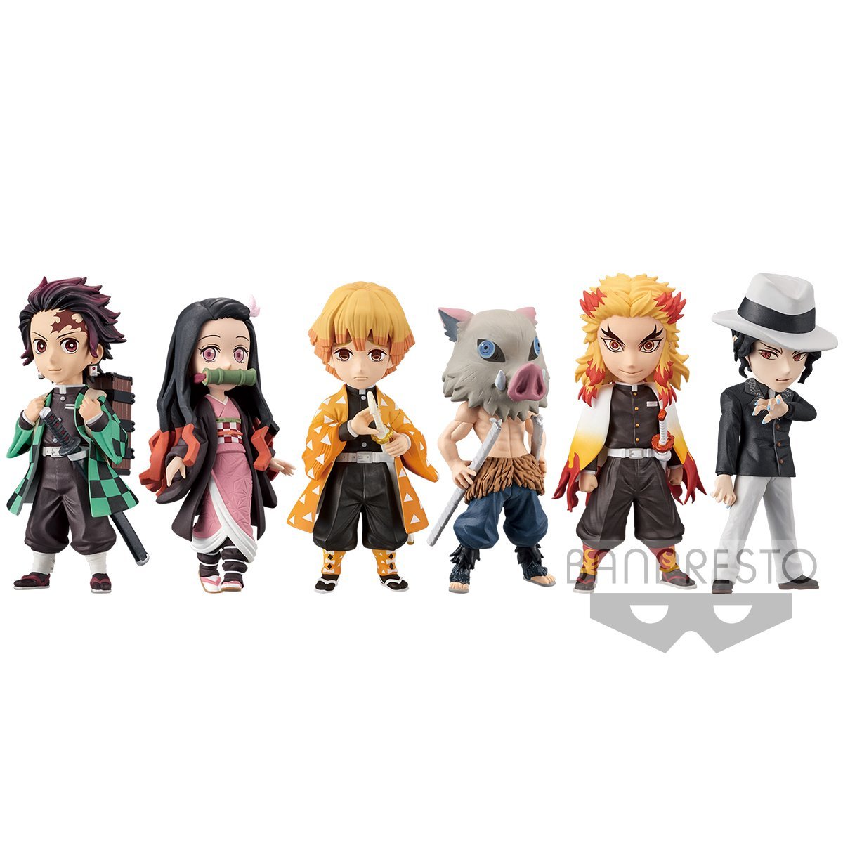 Demon Slayer: Kimetsu no Yaiba World Collectable Figure Special Vol. 1-Complete Set of 6-Bandai-Ace Cards &amp; Collectibles
