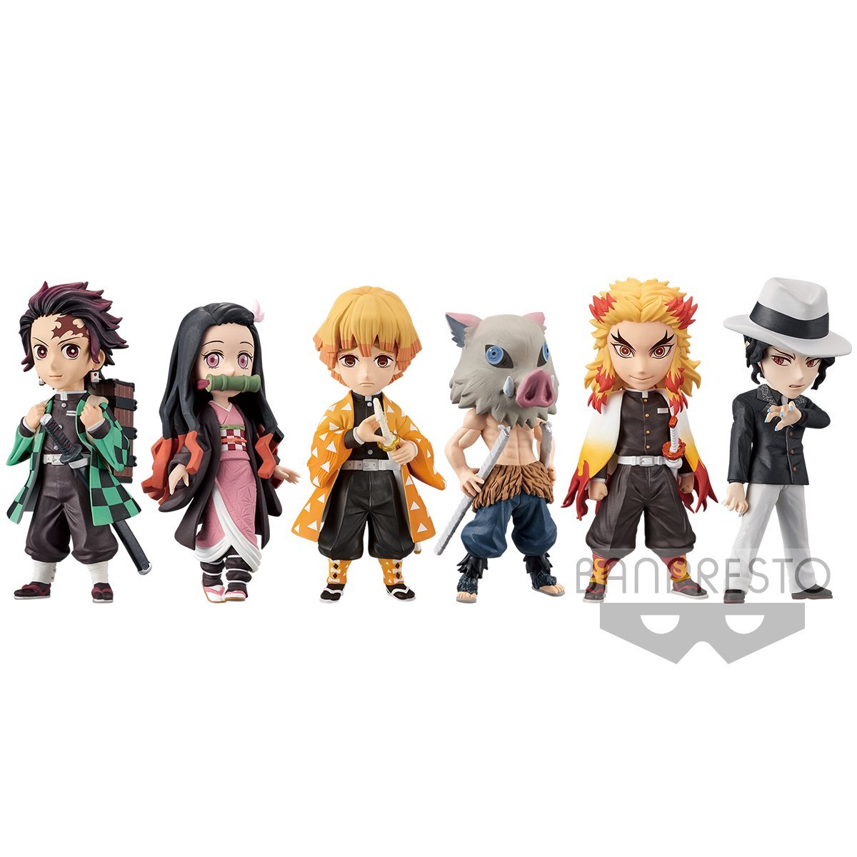 Demon Slayer: Kimetsu no Yaiba World Collectable Figure Special Vol. 1-Complete Set of 6-Bandai-Ace Cards & Collectibles