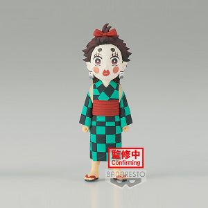 Demon Slayer: Kimetsu no Yaiba World Collectable Figure "Tanjiro Kamado" Collection-Complete Set of 5-Bandai-Ace Cards & Collectibles
