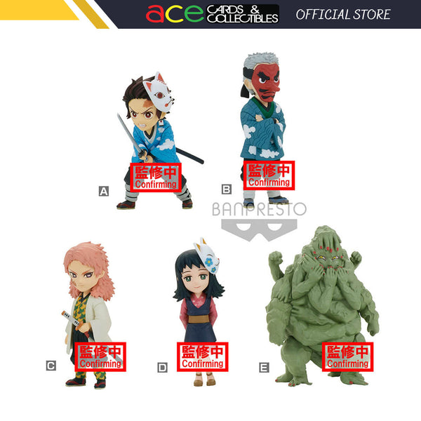 Demon Slayer Kimetsu no Yaiba World Collectable Figure Vol. 1-Complete Set of 5-Bandai-Ace Cards & Collectibles