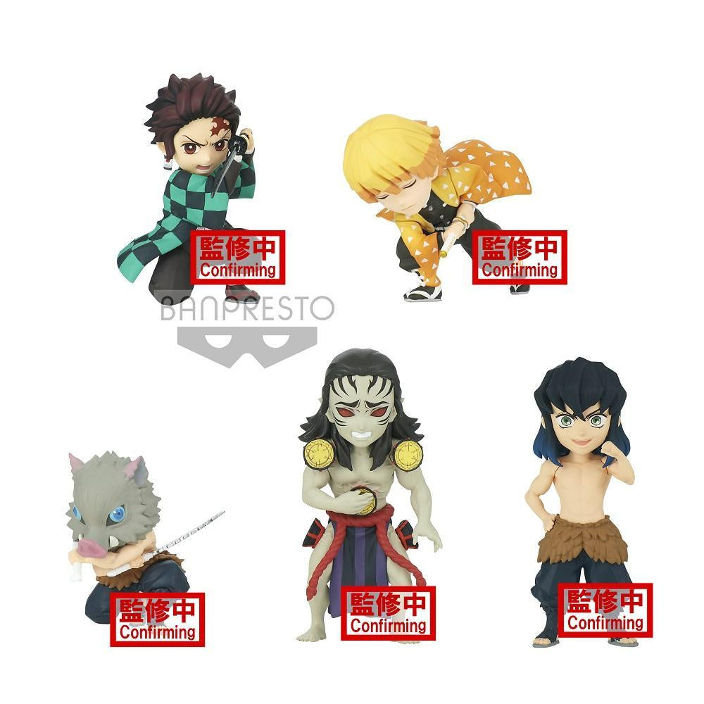 Demon Slayer: Kimetsu no Yaiba World Collectable Figure Vol. 3-Complete Set of 5-Bandai-Ace Cards & Collectibles