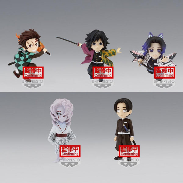 Demon Slayer: Kimetsu no Yaiba World Collectable Figure Vol. 4-Complete Set of 5-Bandai-Ace Cards & Collectibles