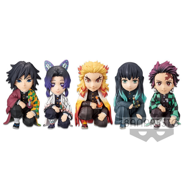 Demon Slayer: Kimetsu no Yaiba World Collectable Figure -You're In The Presence of Oyakata "Sama" Vol. 1 Special-Complete Set of 5-Bandai-Ace Cards & Collectibles