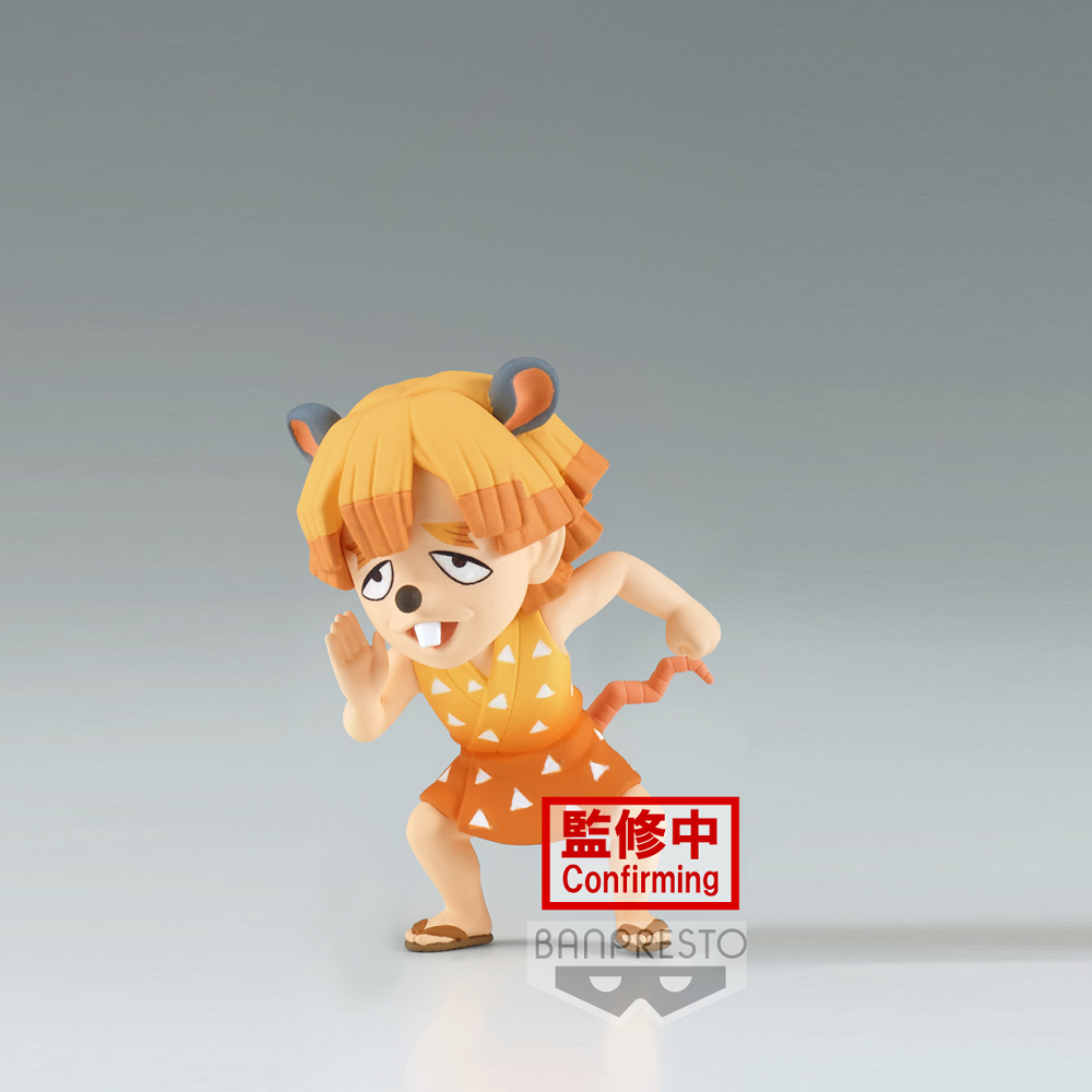 Demon Slayer: Kimetsu no Yaiba World Collectable Figure - Zenitsu Agatsuma Collection-Zenitsu (Design D)-Bandai-Ace Cards & Collectibles