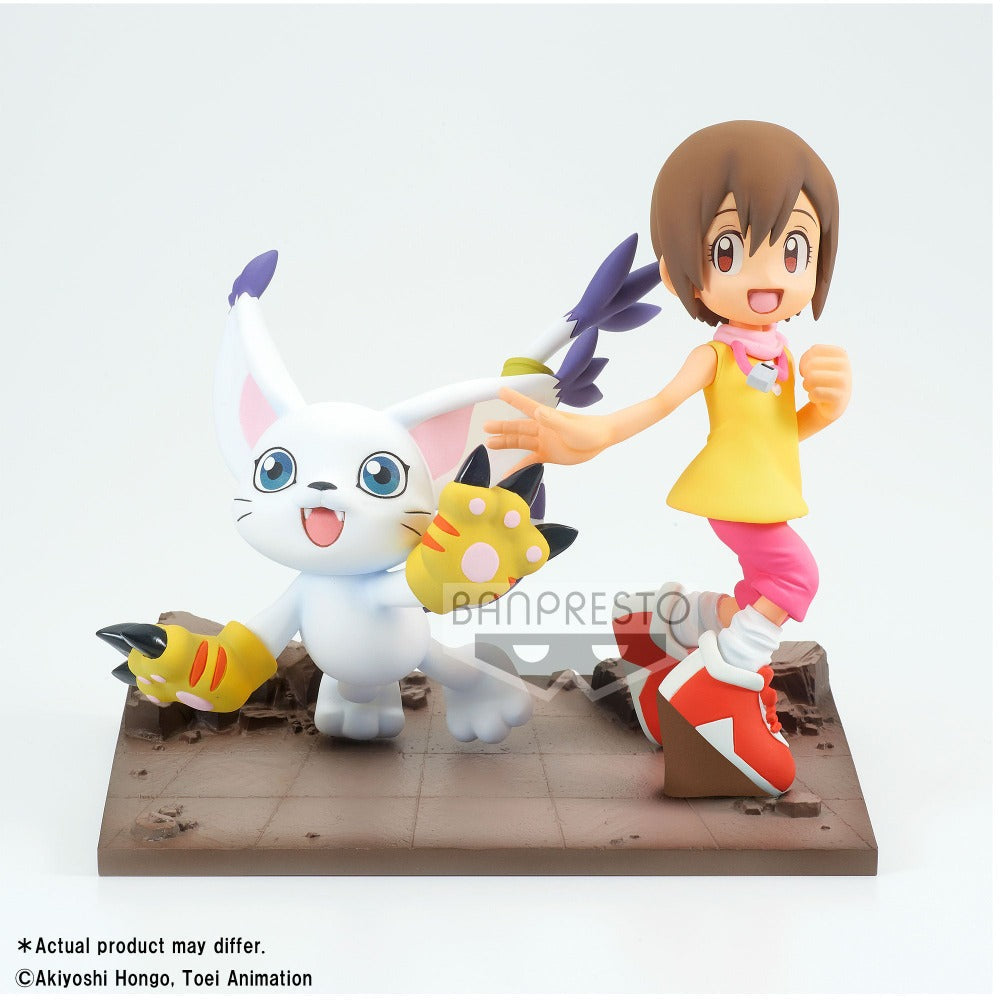 Digimon Adventure DXF Adventure Archives "Hikari & Tailmon"-Bandai-Ace Cards & Collectibles