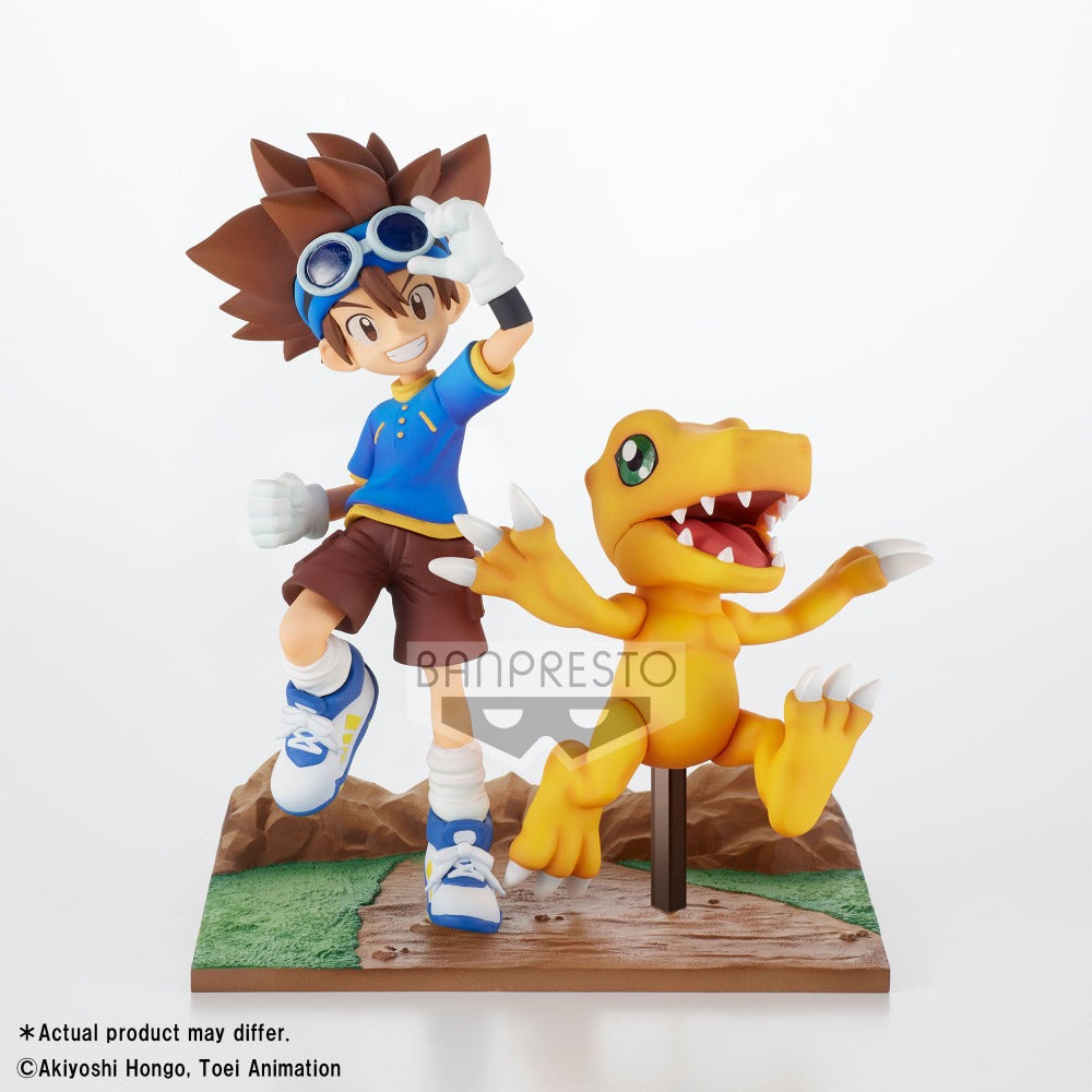 Digimon Adventure DXF Adventure Archives "Taichi & Agumon"-Bandai-Ace Cards & Collectibles