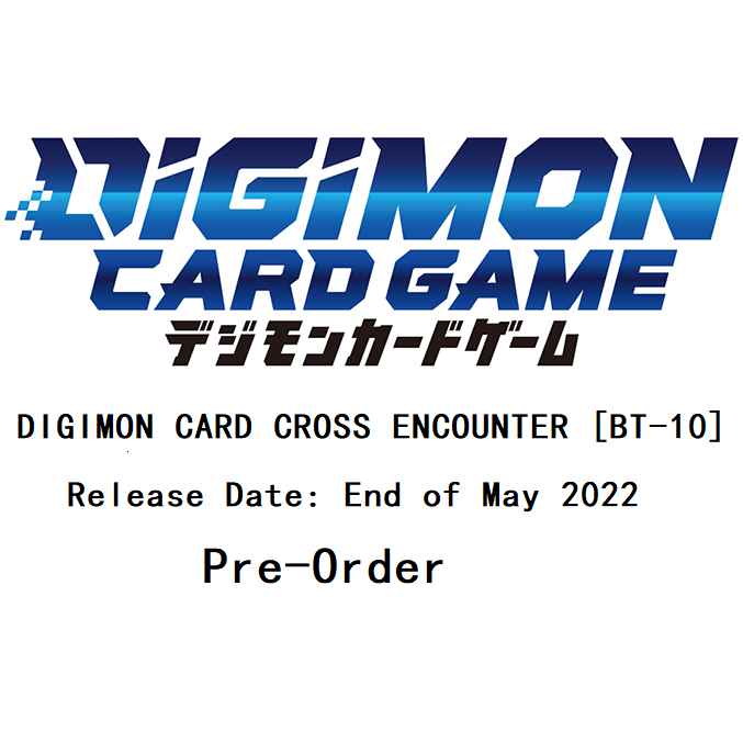 Digimon Card Game &quot;Cross Encounter&quot; Ver.10 Booster [BT-10] (Japanese)-Single Pack (Random)-Bandai-Ace Cards &amp; Collectibles