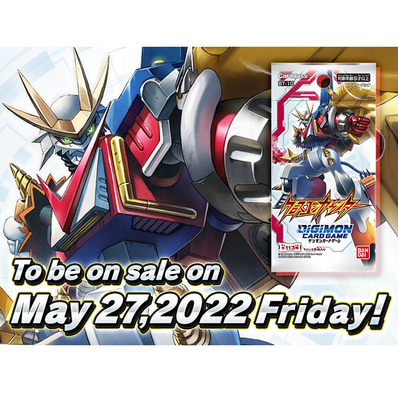Digimon Card Game "Cross Encounter" Ver.10 Booster [BT-10] (Japanese)-Single Pack (Random)-Bandai-Ace Cards & Collectibles