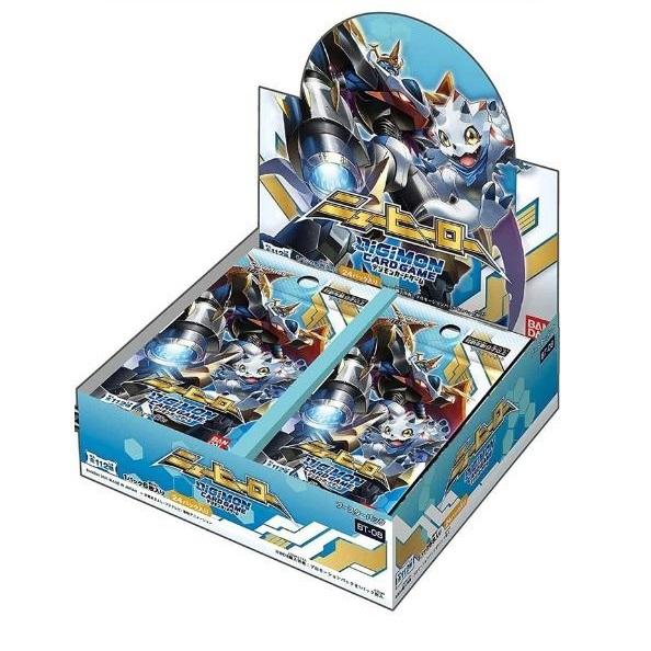 Digimon Card Game &quot;New Hero&quot; Ver.8 Booster [BT-08] (Japanese)-Booster Box (24packs)-Bandai-Ace Cards &amp; Collectibles