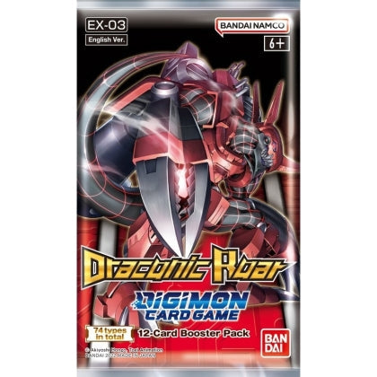 Digimon Card Game Theme Booster "Dragons Roar" [EX-03] (Japanese)-Single Pack (Random)-Bandai-Ace Cards & Collectibles