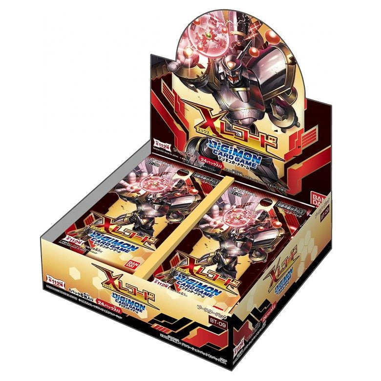 Digimon Card Game &quot;X Record&quot; Ver.9 Booster [BT-09] (Japanese)-Booster Box (24packs)-Bandai-Ace Cards &amp; Collectibles