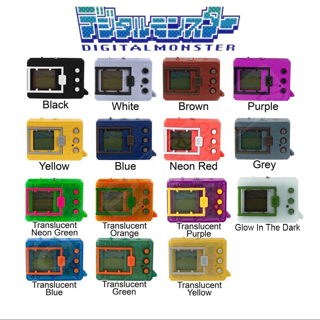 Digimon Digital Monster Original (Asian Ver)-Glow In The Dark-Bandai-Ace Cards & Collectibles