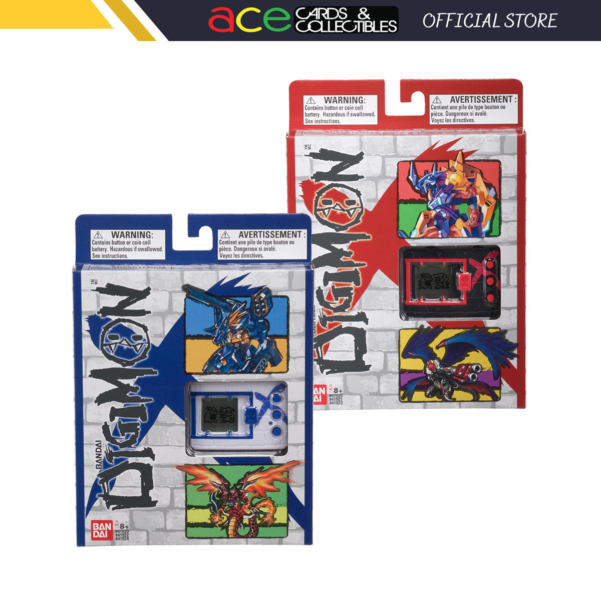 Digimon Digital Monster X ver. 1 (Digivice Asia)-Black &amp; Red-Bandai-Ace Cards &amp; Collectibles